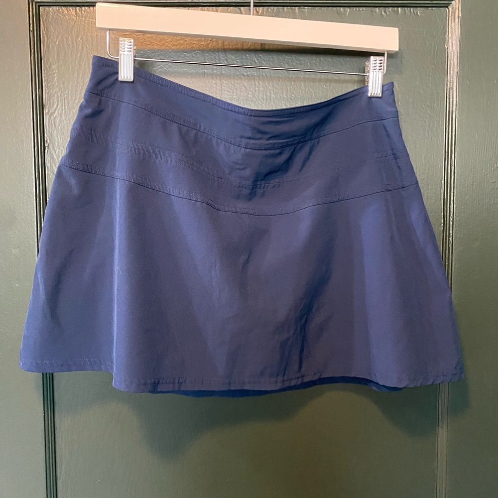 Freedom Trail navy skort